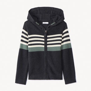 Chaleco de punto fantasía efecto color block para niño 