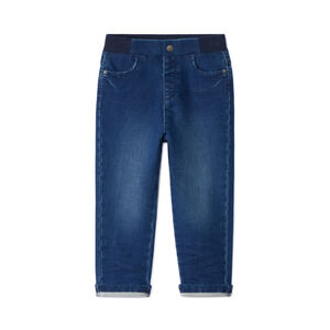 Vaqueros rectos con cintura elástica para bebé niño 