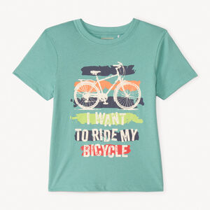 Camiseta de manga corta con estampado para niño 