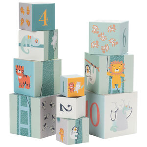 Lote de 10 cubos apilables - Happy wild 