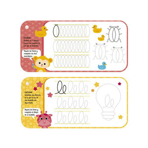 Libro de actividades – Primeros trazos +4 años 