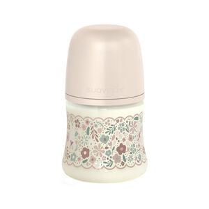 Biberón con tetina fisiológica SX PRO S 150ml Wonderland Liberty rosa 