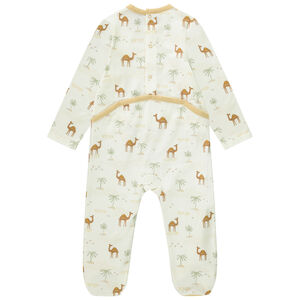 Lote de 2 peleles fantasía para bebé niño con apertura diferente según la edad 