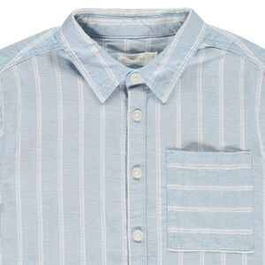 Camisa de manga corta a rayas para niño 