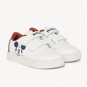 Zapatillas bajas Mickey Disney con dos velcros para bebé niño 