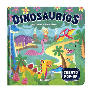 Cuento pop-up dinosaurios + 5 años 