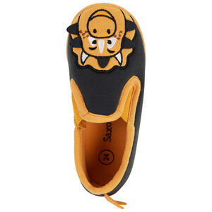 Zapatillas bajas bicolores dinosaurio para niño 