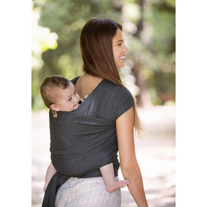 Fular portabebé Lia OEKOTEX - Gris 