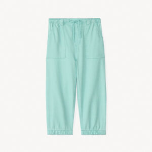 Pantalón de tela con puños para bebé niño. 