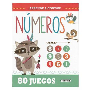 Libro Aprende a contar Números +3años 