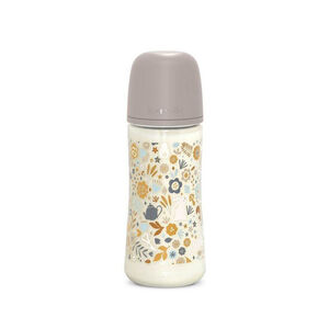 Biberón con tetina fisiológica SX PRO L 360ml Wonderland liberty gris 