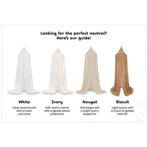 Dosel y mosquitera vintage 245 cm Nougat 