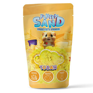 Arena esponjosa Fluffy Sand 90g amarilla 