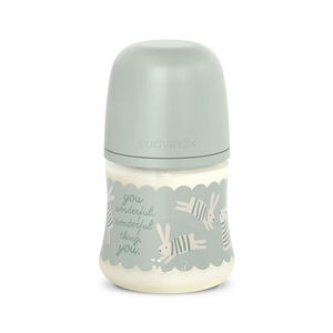 Biberón con tetina fisiológica SX PRO S 150ml Wonderland verde 