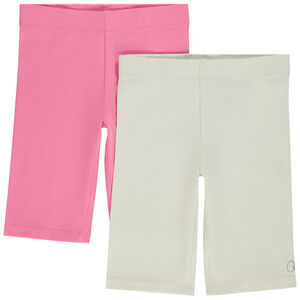 Lote de 2 ciclistas lisos para niña 