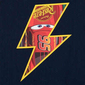 Pijama corto bicolor estampado Cars Disney para niño 