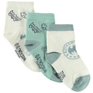 Pack de 3 pares de calcetines Batman Warner para bebé niño 