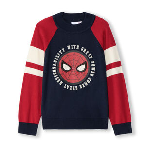 Jersey efecto color block Spider-Man Marvel para niño 