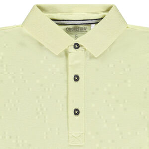 Polo de manga corta liso para niño 