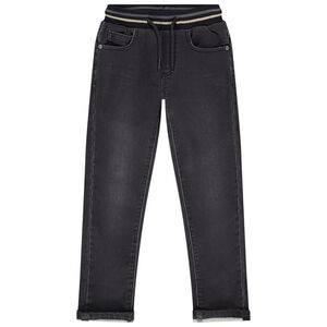 Vaquero efecto denim con cintura elástica para niño 