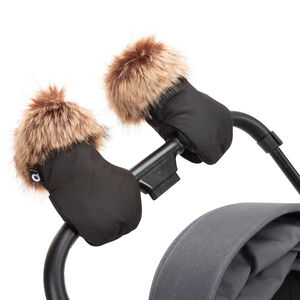 Pares de manoplas universales Simone efecto piel para cochecito 