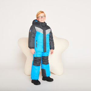 Chaqueta de esquí impermeable con capucha para niño 