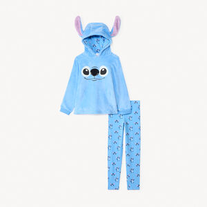 Conjunto pijama 2 piezas Stitch Disney bicolor para niña 