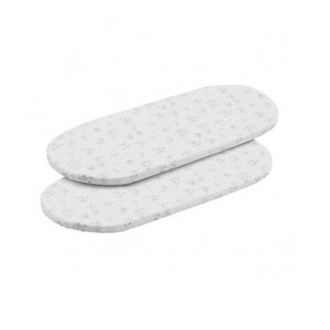 Sábana bajera moisés y carro Pack 2 uds. Merlo Crudo 