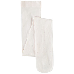 Medias finas estampadas de flores para niña 