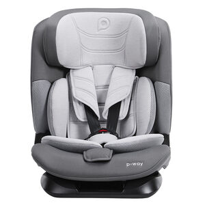 Silla de auto Isofix y i-Size 76-150 cm P-Way gris 