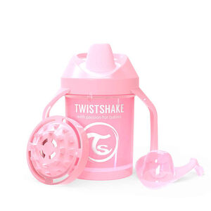 Taza de aprendizaje 230 ml 4+ meses - Rosa pastel 