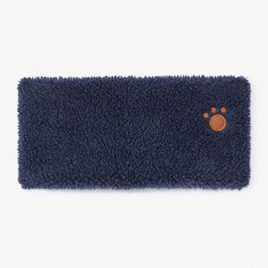 Cuello tubular liso con efecto borreguito y forro de micropolar para bebé 