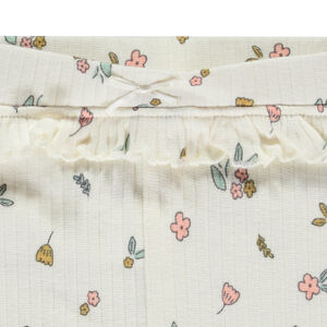 Caleón largo con volantes y estampado fantasía para niña 