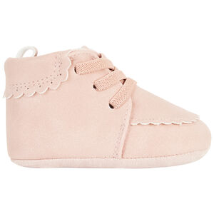 Botines suaves con purpurina para niña bebé 