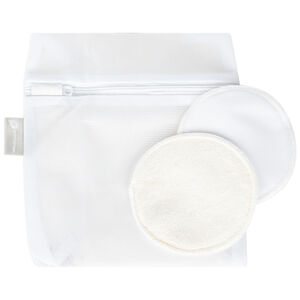 Discos de lactancia lavables de fibra de bambú x6 