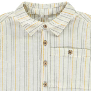 Camisa de manga larga rayada para bebé niño 