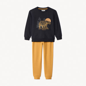 Conjunto sudadera fantasía y pantalón de chándal para niño 