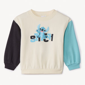 Sweat oversize effet color block Stitch Disney pour bébé garçon Main Sweat oversize effet color block Stitch Disney pour bébé garçon