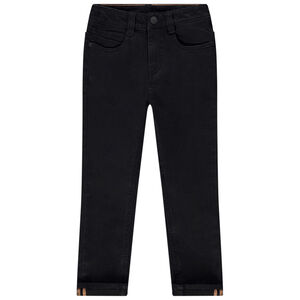 Jean slim uni pour garçon 