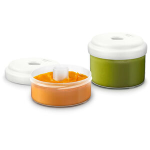  Set 2 recipientes para comida Easy Pappa Plus 
