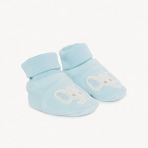 Patucos elefante de terciopelo para bebé niño 