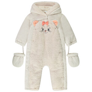 Combi-pilote en velours Marie Disney pour bébé fille avec finitions différentes selon l'âge 