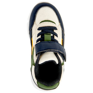 Zapatillas con empiñaduras contrastantes para bebé niño 