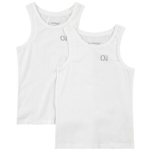 Pack de 2 bodies tipo tirantes con logo estampado 