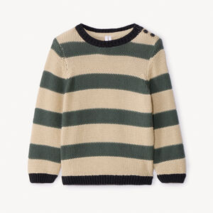 Jersey de manga larga a rayas para bebé niño 