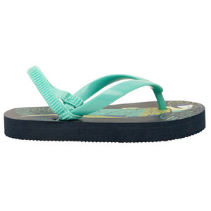 Tongs estampadas de loro para niño con tira según la edad 