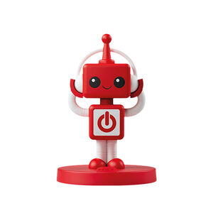 Figurita Faba•Me rojo para cuentacuentos Starter Set Faba y Starter Set Faba + 