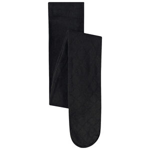 Collants unis de punto calado para niña 