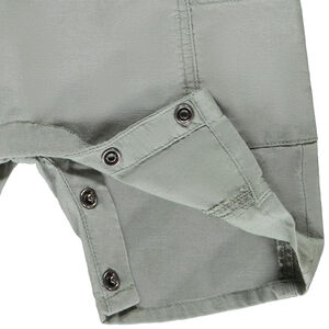 Pelele corto de tela unida para bebé niño 