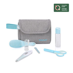 Kit de higiene compacto - Gris/Azul 